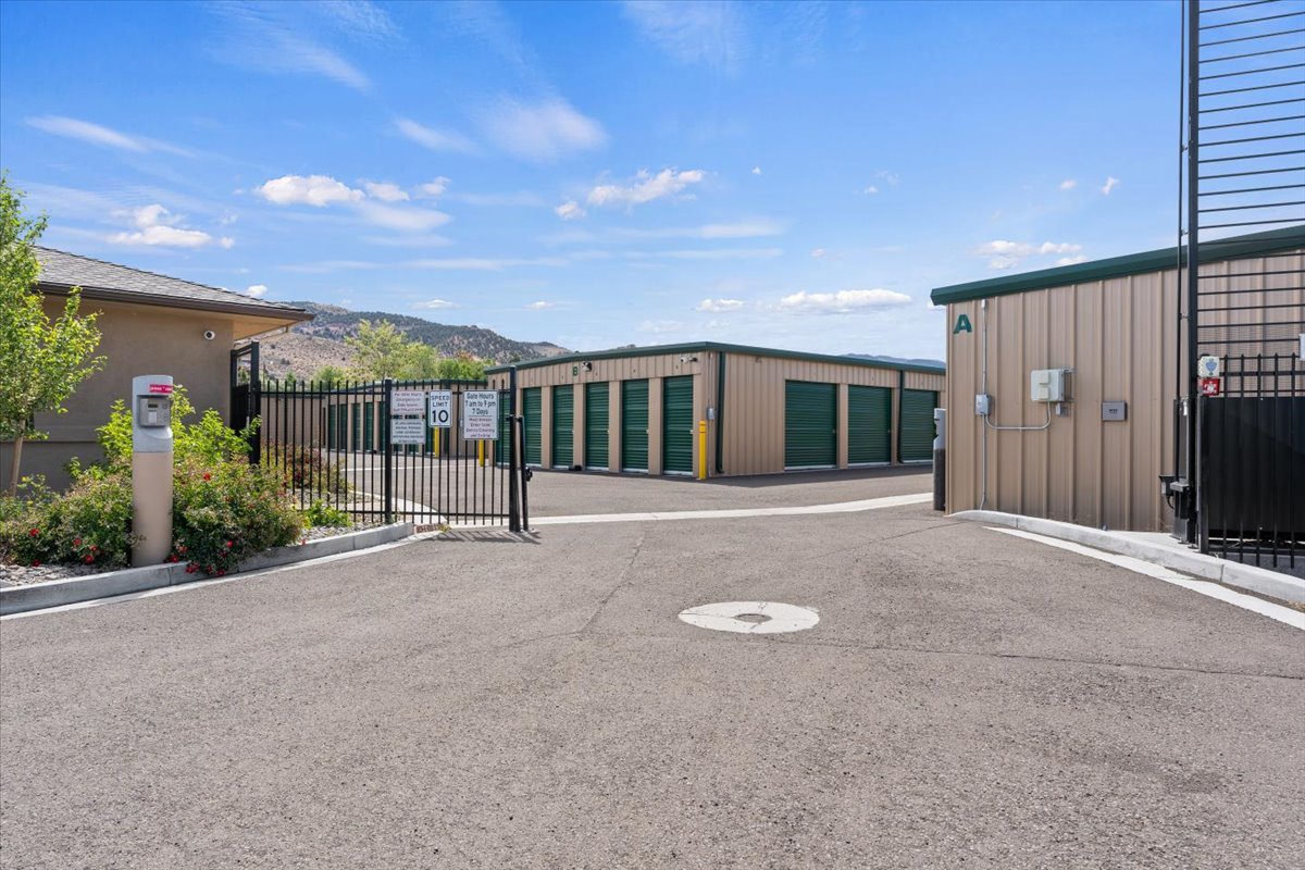 South Meadows Mini Storage Facility Access Reno Gate Open